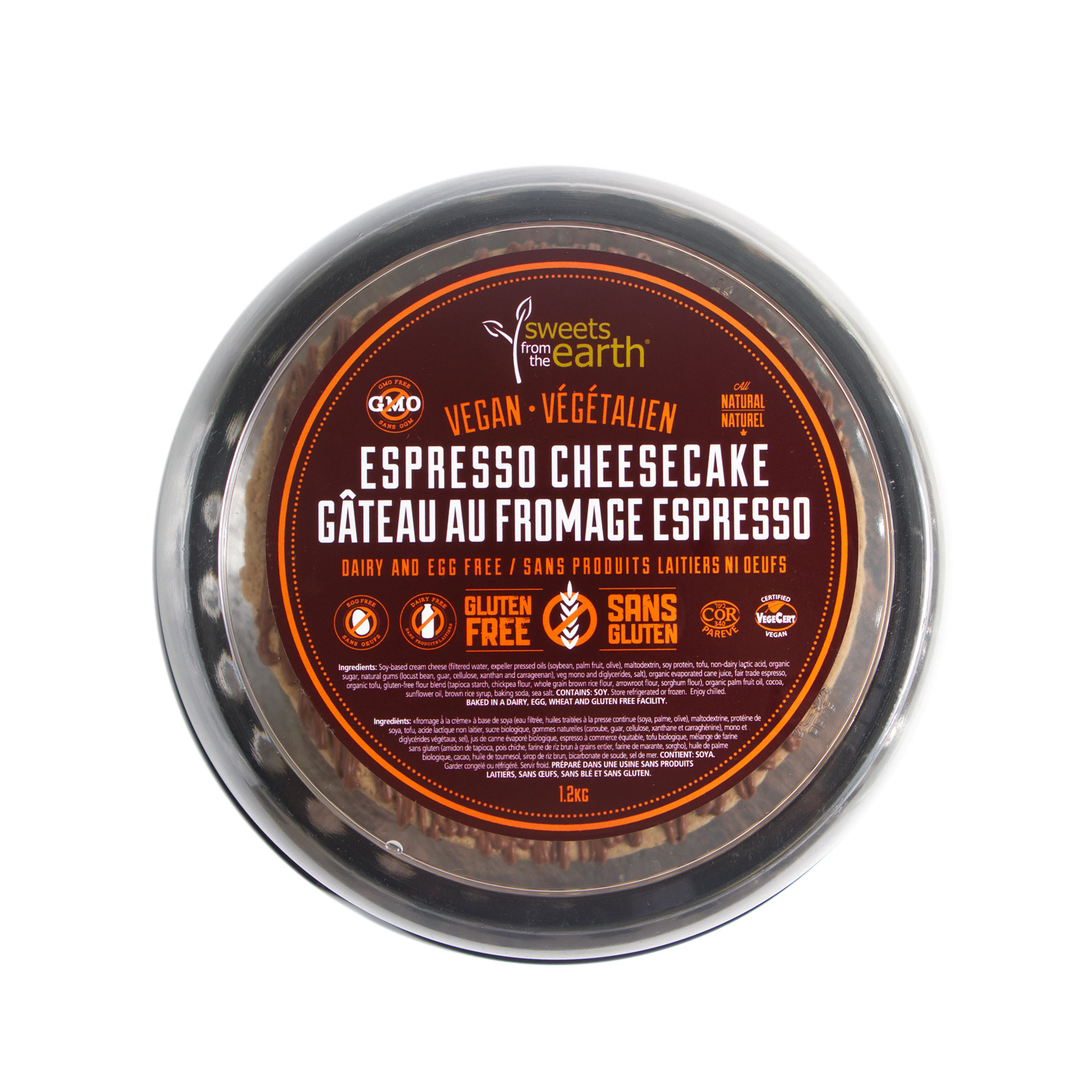 Gluten-free Fair Trade Espresso Cheesecake - Image 3