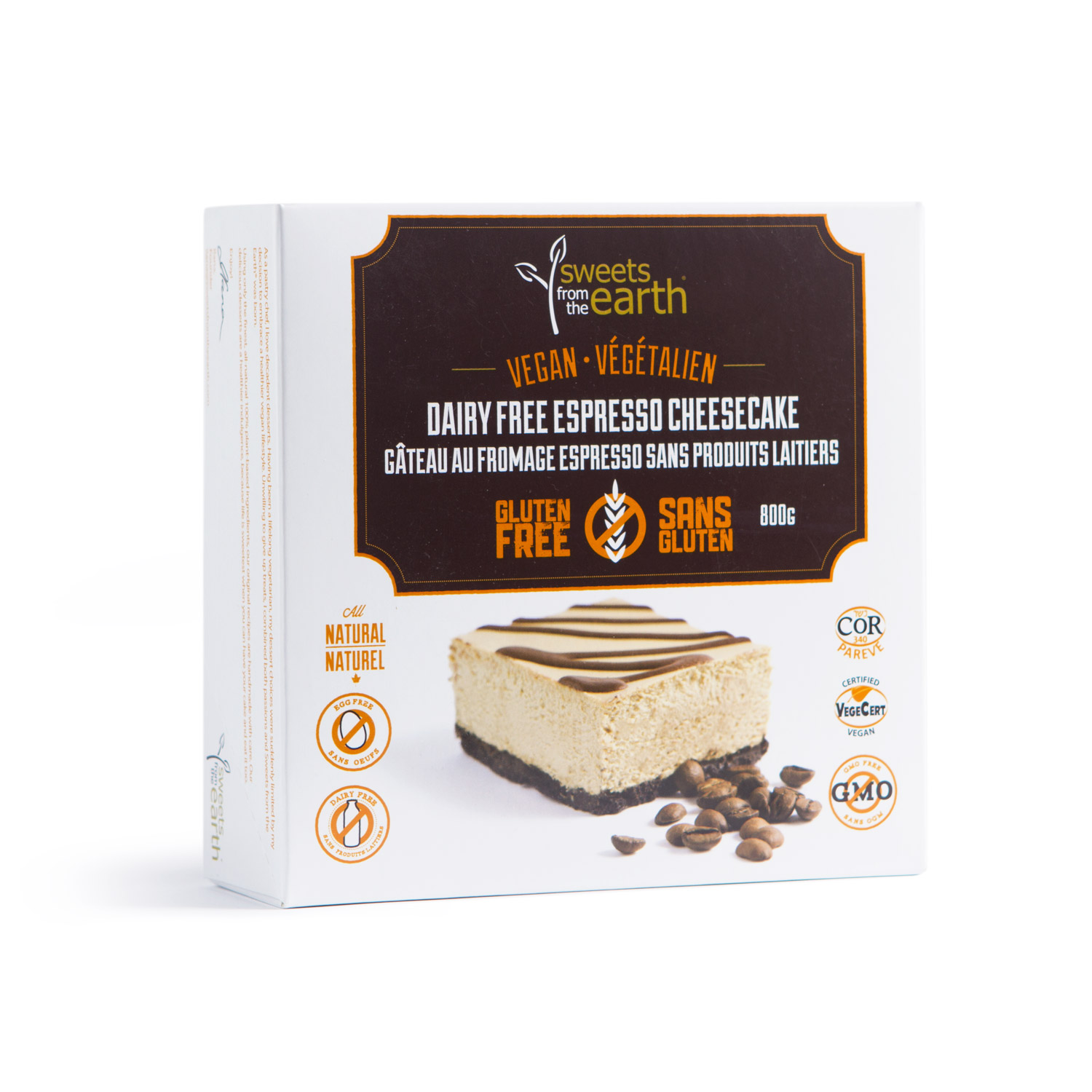 Gluten-free Fair Trade Espresso Cheesecake - Image 5