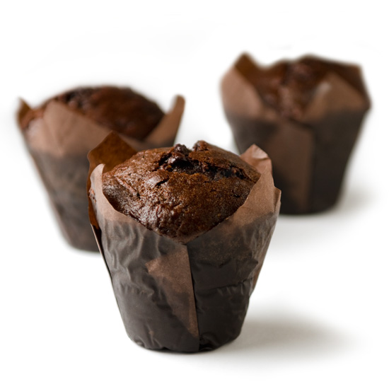 Chocolate Zucchini Muffin