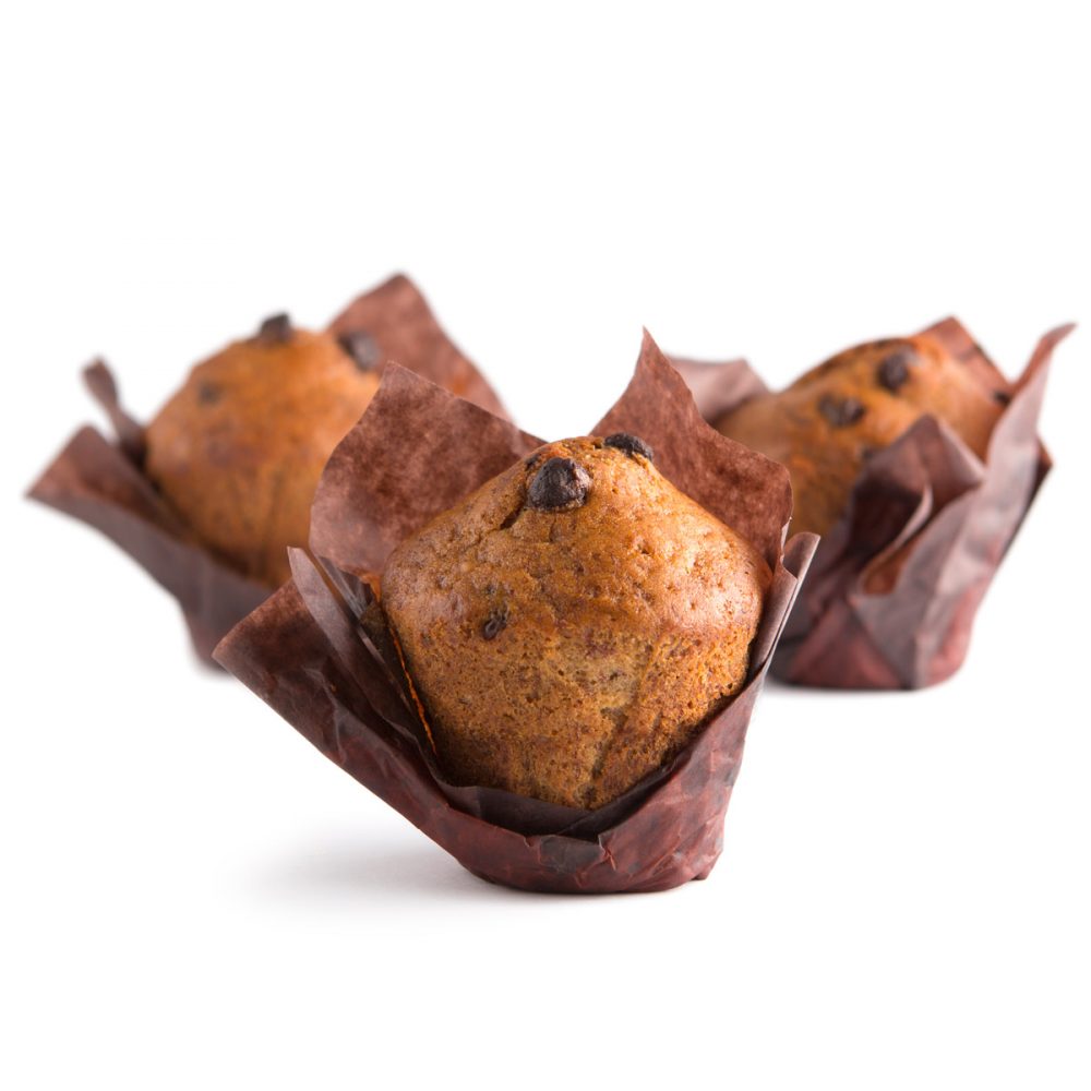 Gluten-free Banana Chocolate Chip Muffin